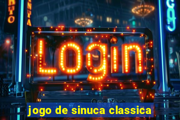 jogo de sinuca classica